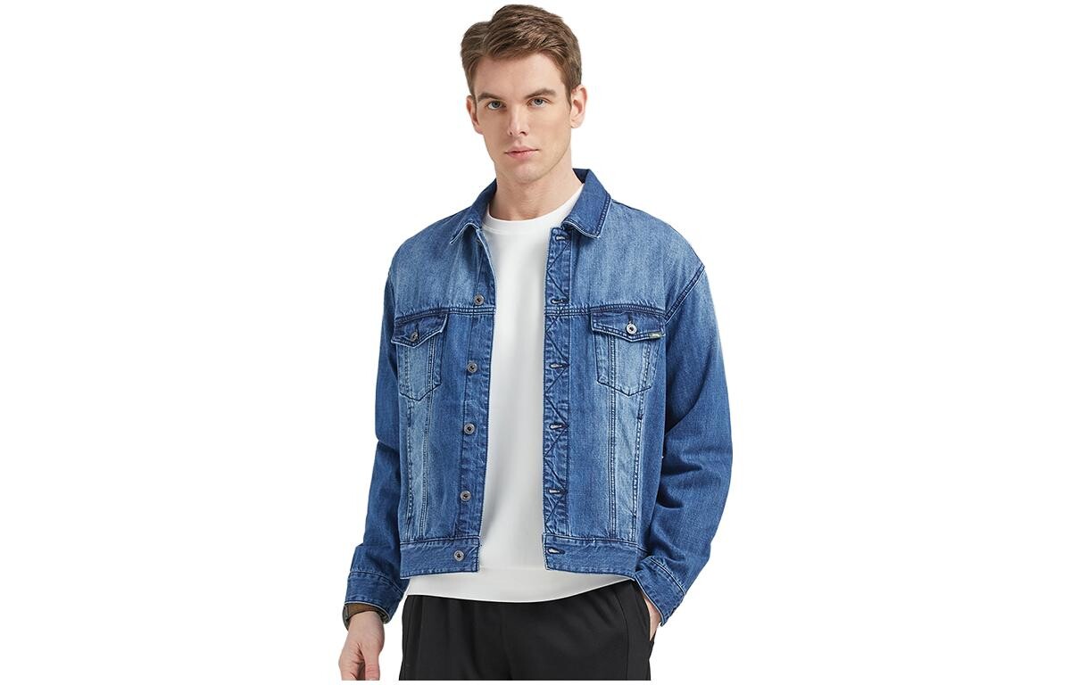 

Джинсовая куртка унисекс Jeep, цвет Denim Blue