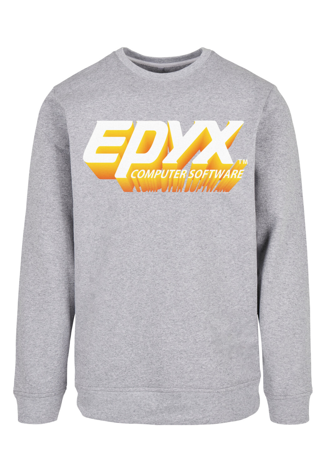 

Пуловер F4NT4STIC Sweatshirt Retro Gaming EPYX Logo 3D, цвет grau meliert