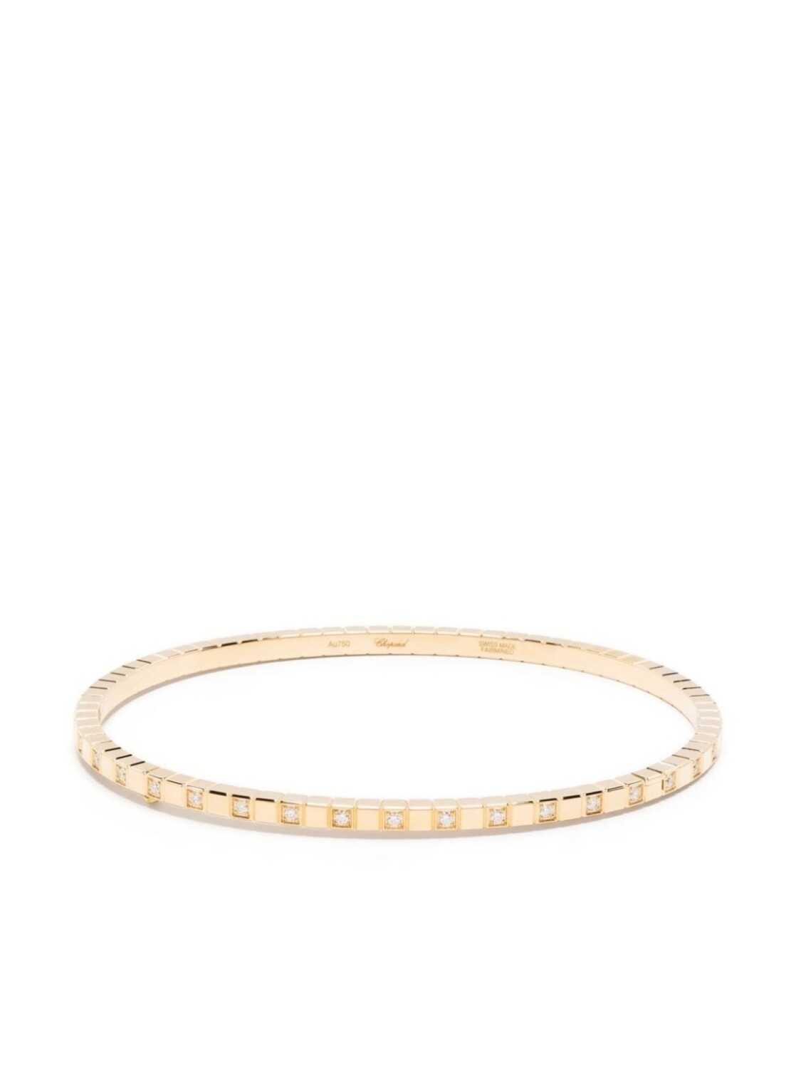

Браслет Ice Cube из желтого золота с бриллиантами Chopard, золотой