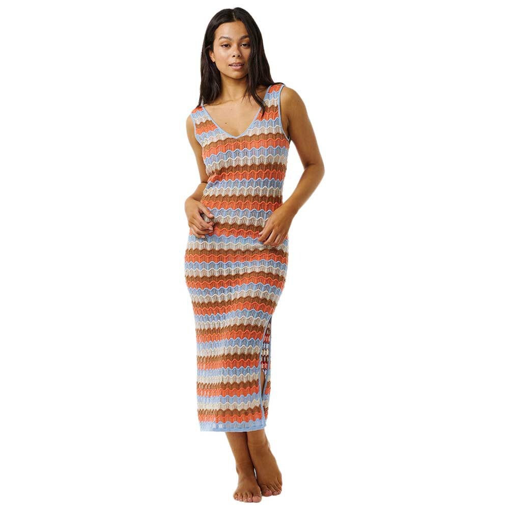 

Платье Rip Curl Santorini Sun Crochet Sleveless Long, оранжевый