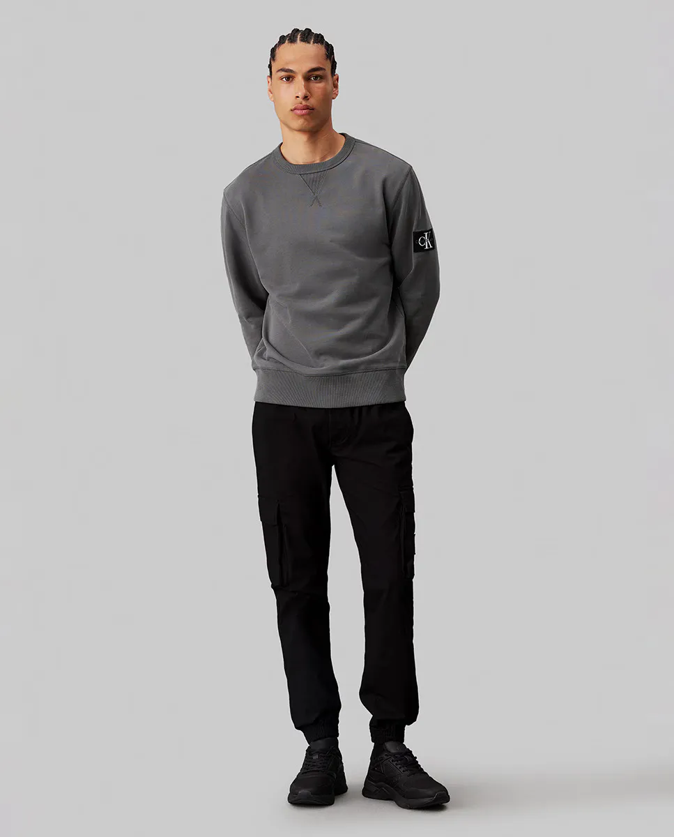 

Мужские брюки-карго скинни Calvin Klein Jeans, черный
