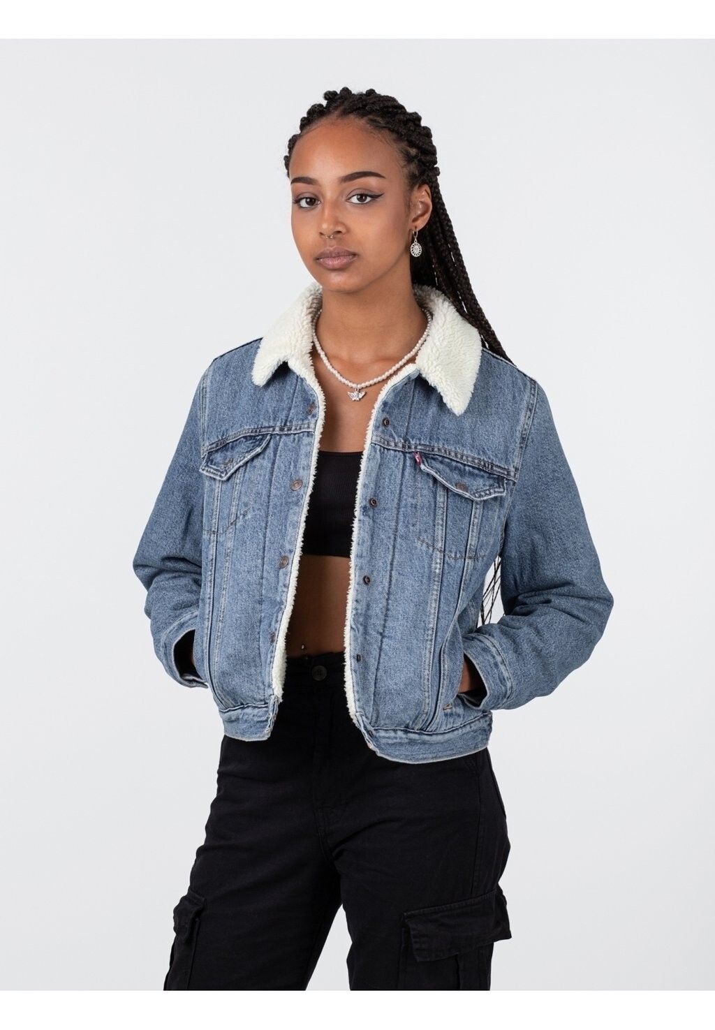 

Джинсовая куртка ORIGINAL TRUCKER Levi's, синий