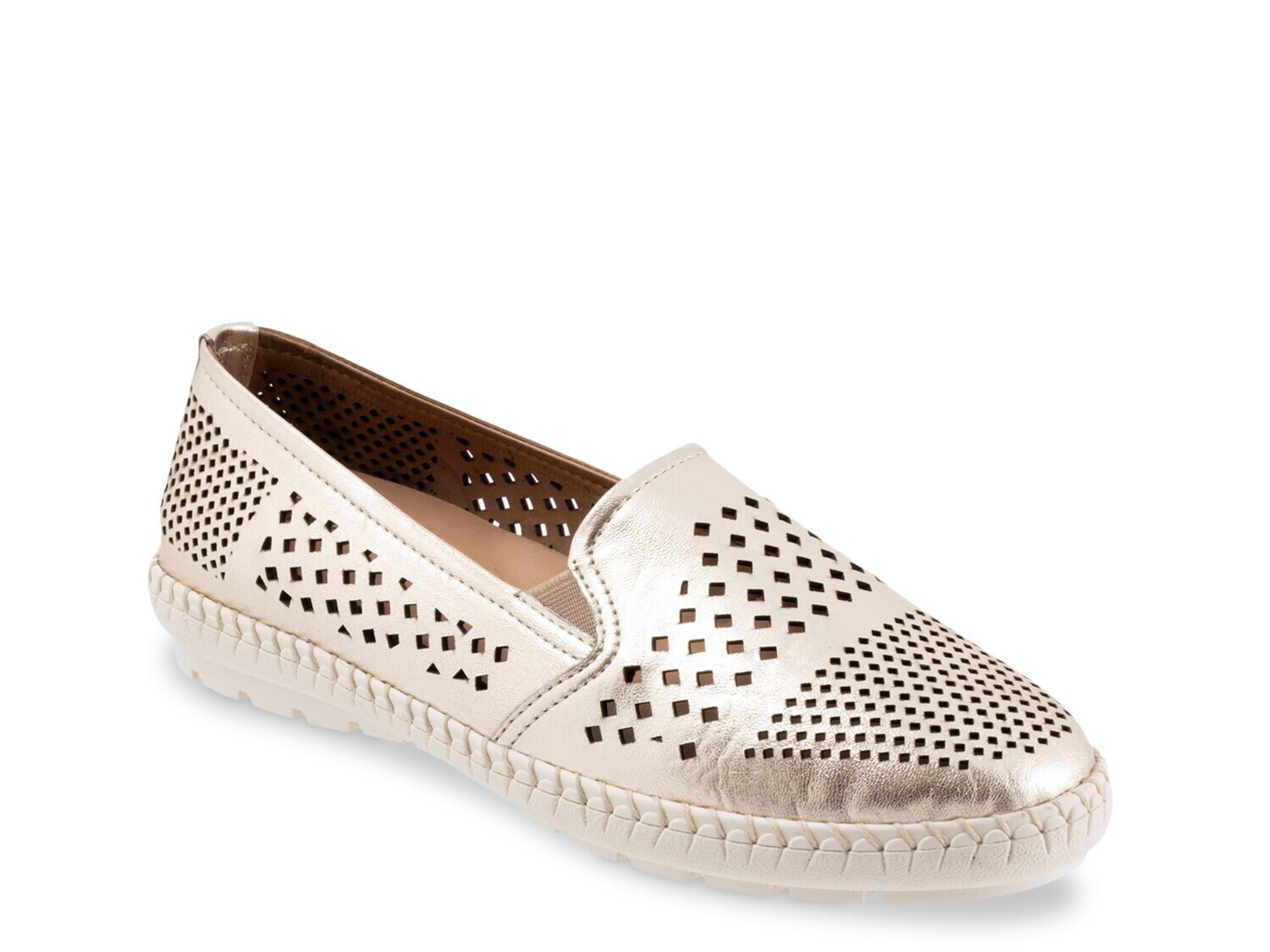 

Слипоны Royal Trotters, золотой металлик