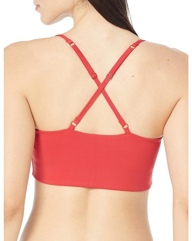 

Бюстгальтер girlfriend collective Float Juliet Bra, цвет Flame