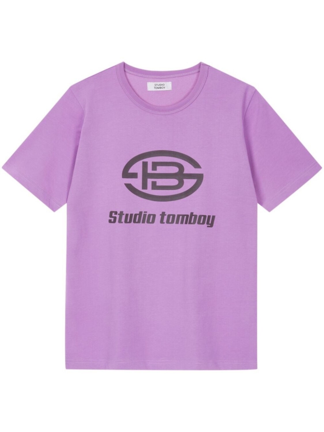 

STUDIO TOMBOY футболка из хлопка с логотипом, фиолетовый