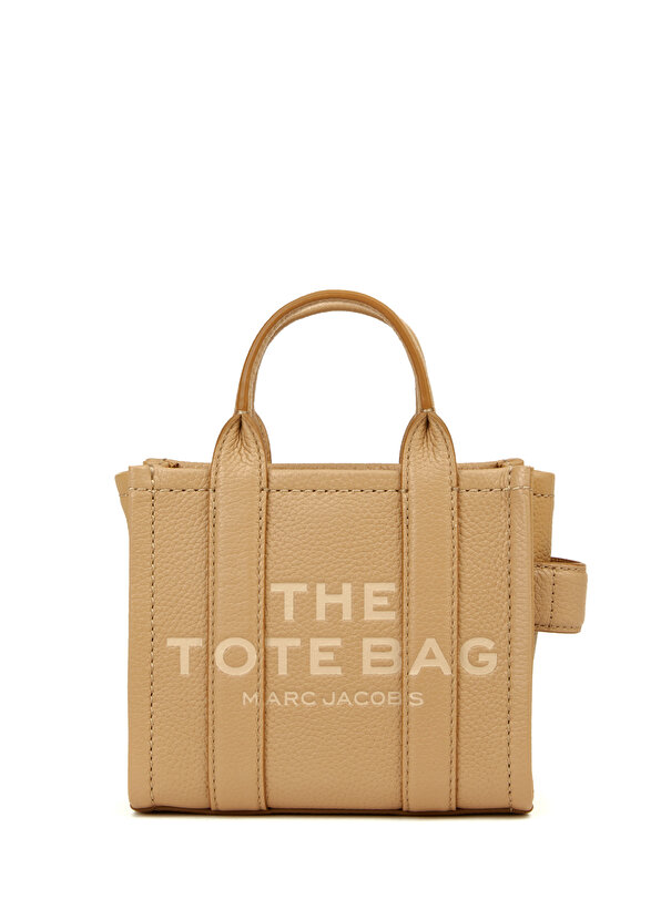 Мини-тоут женская кожаная сумка для покупок kamel Marc Jacobs