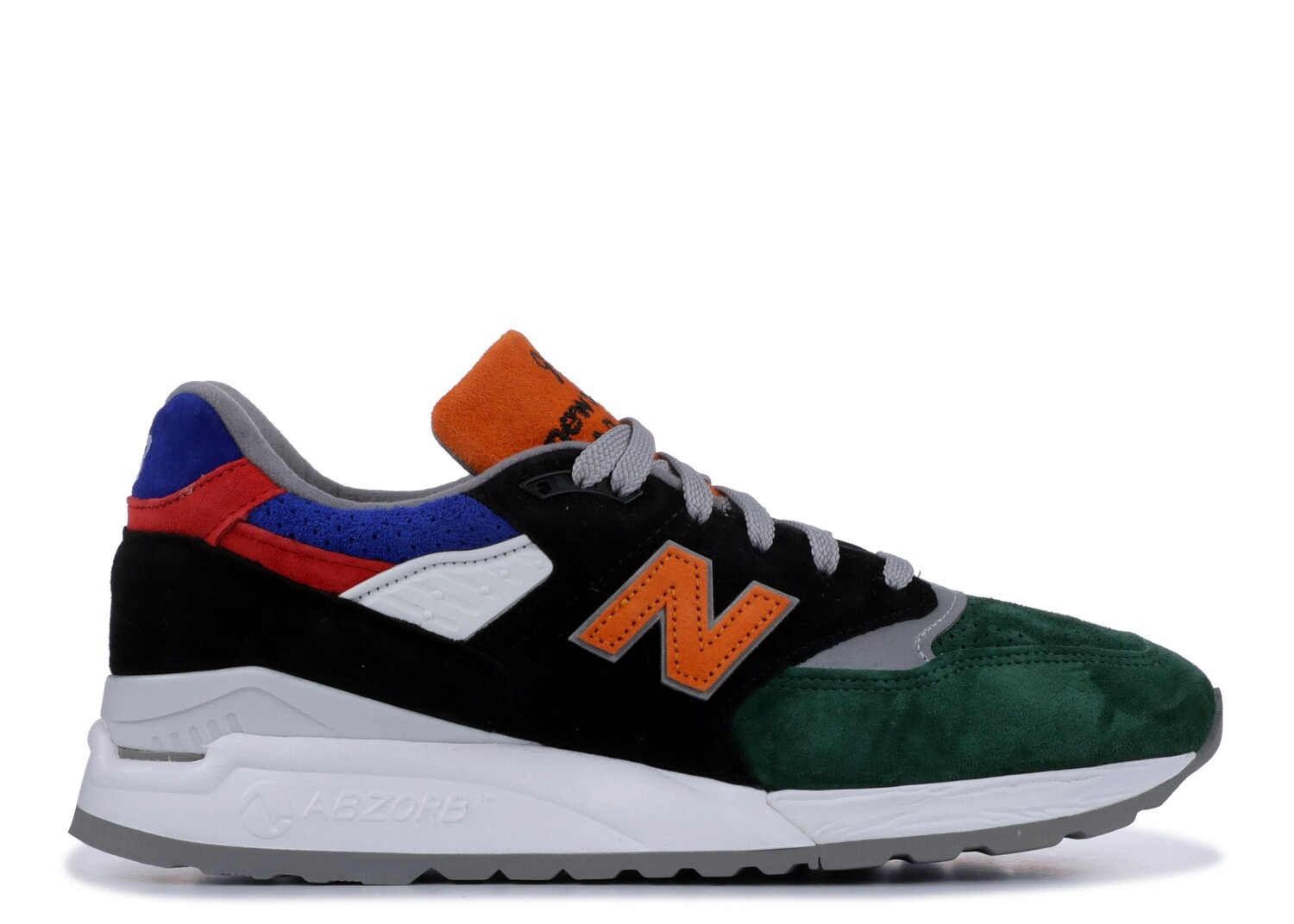 

Кроссовки New Balance Dtlr Villa X 998 Made In Usa 'Four 4 Four', зеленый