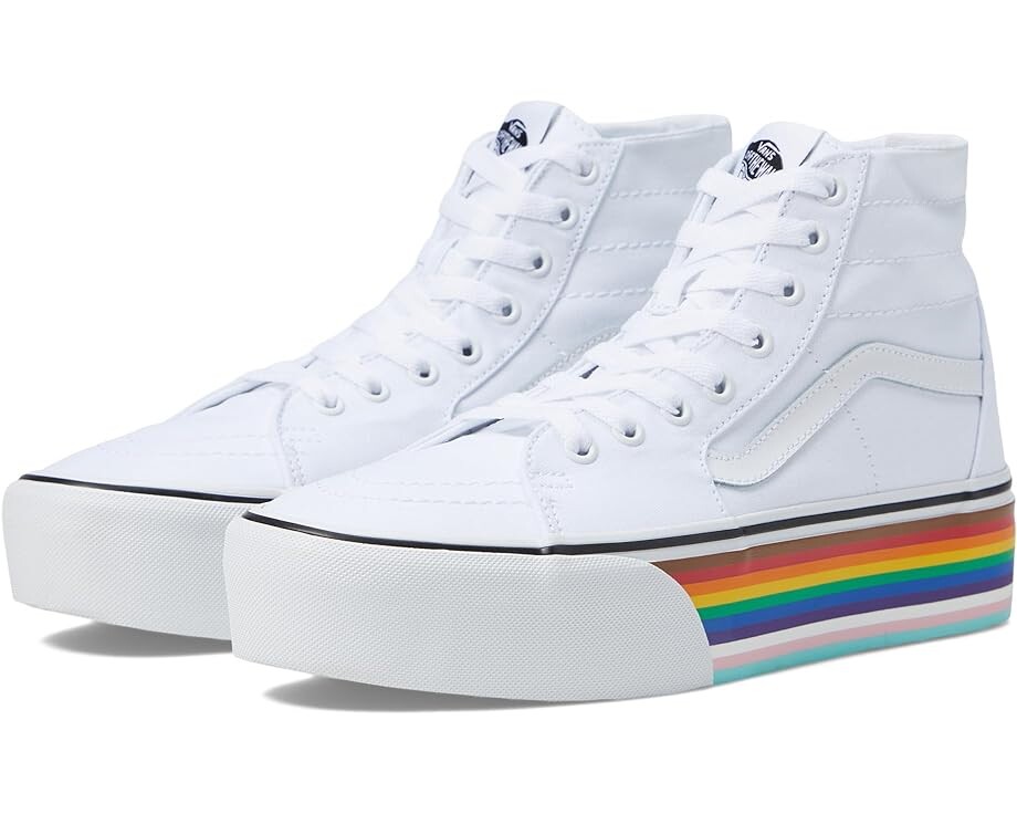 Кроссовки Vans Sk8-Hi Tapered Stackform, цвет Pride Rainbow