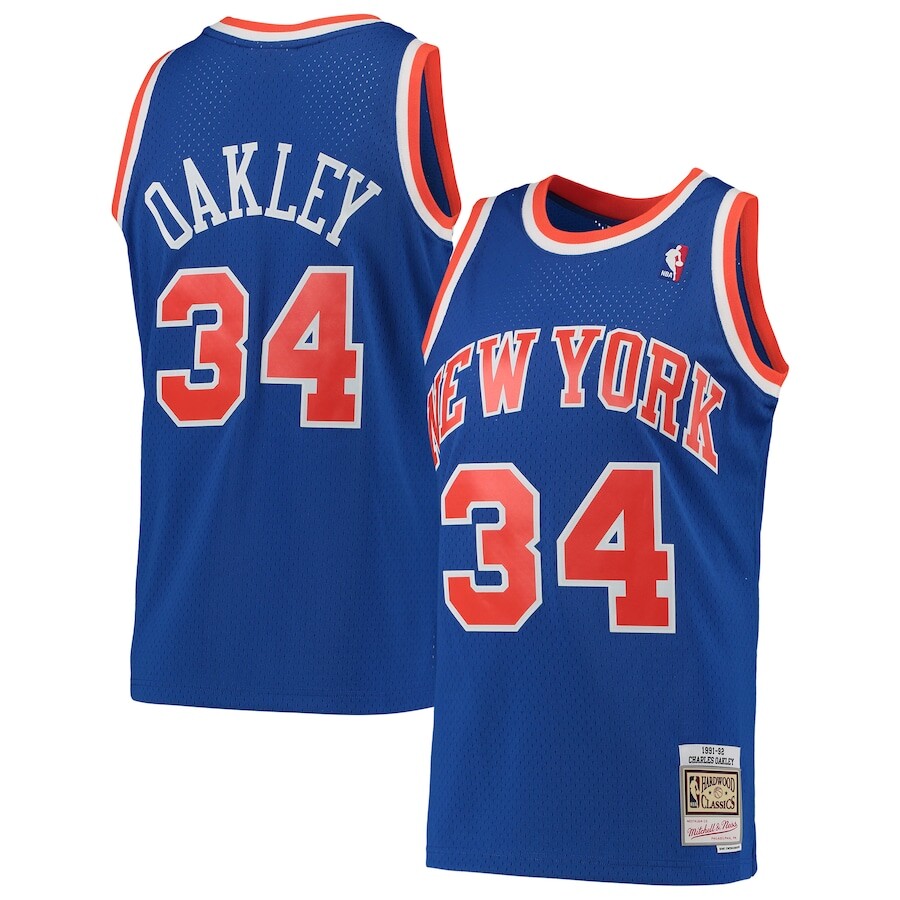 

Джерси Mitchell & Ness New York Knicks, синий