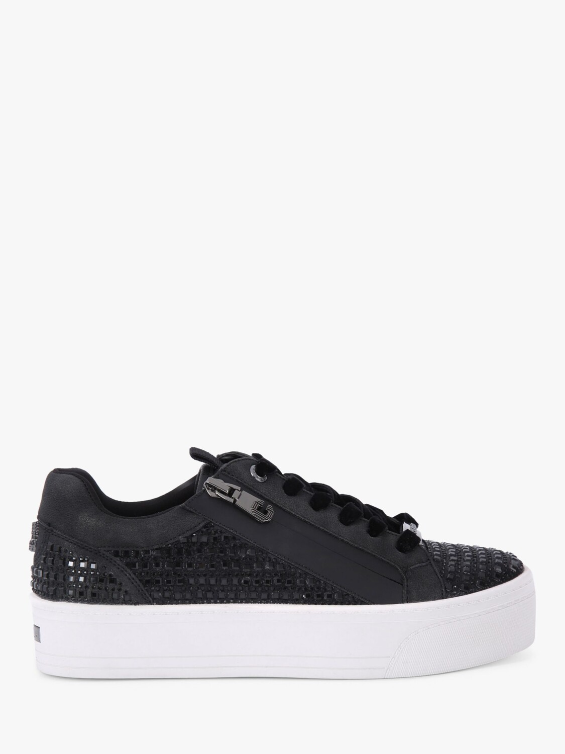 

Кроссовки Junior с украшением на молнии Carvela, черный
