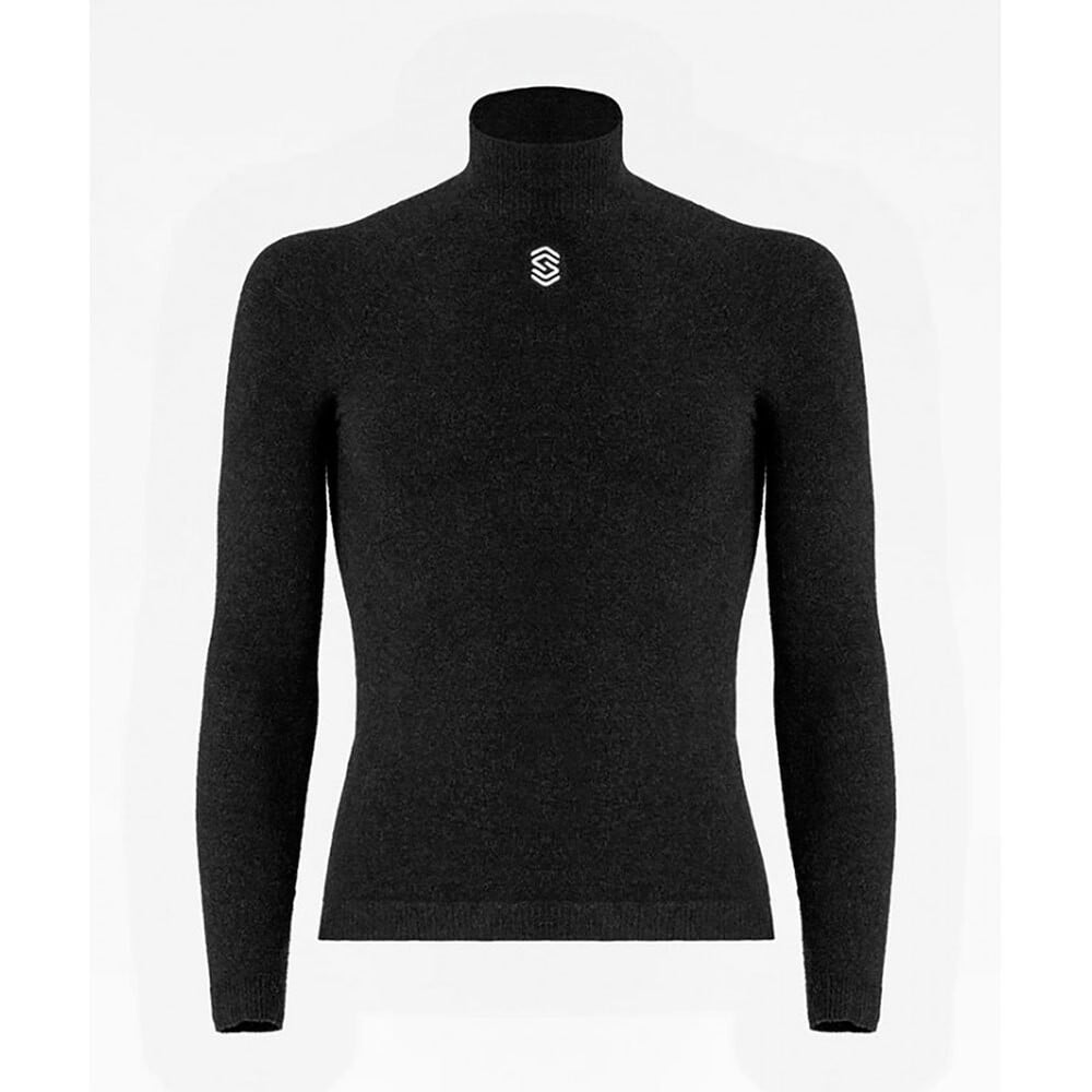

Базовый слой с длинным рукавом Silverskin Stay X-Warm, черный
