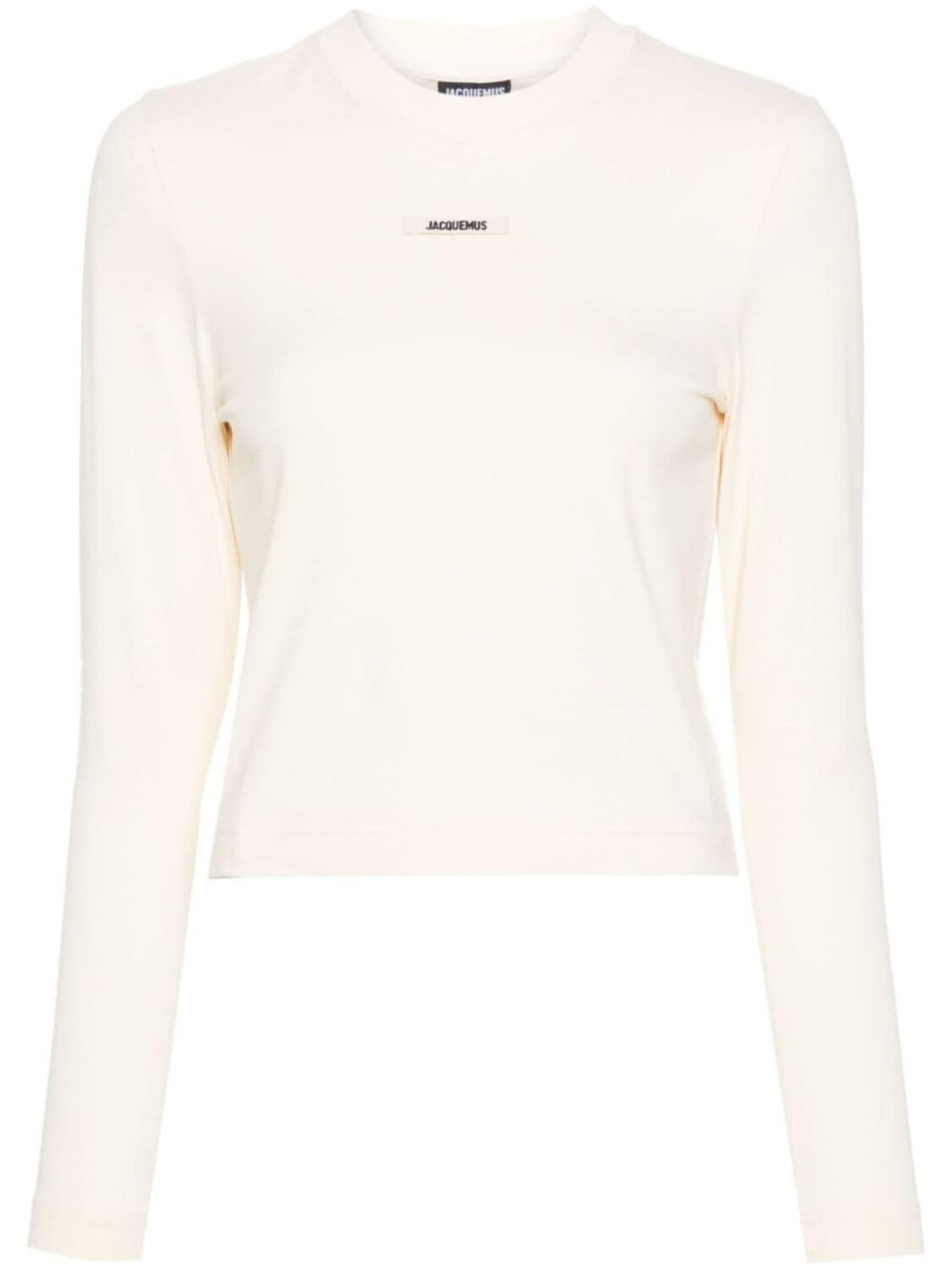 

Jacquemus футболка с логотипом, нейтральный цвет