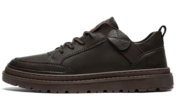 

Кроссовки Jeep Skateboarding Shoes Men Low-top Brown, коричневый