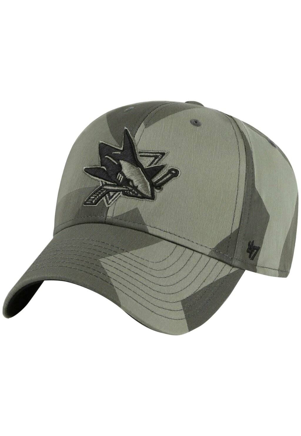 

Бейсболка SAN JOSE SHARKS '47, цвет wood camo