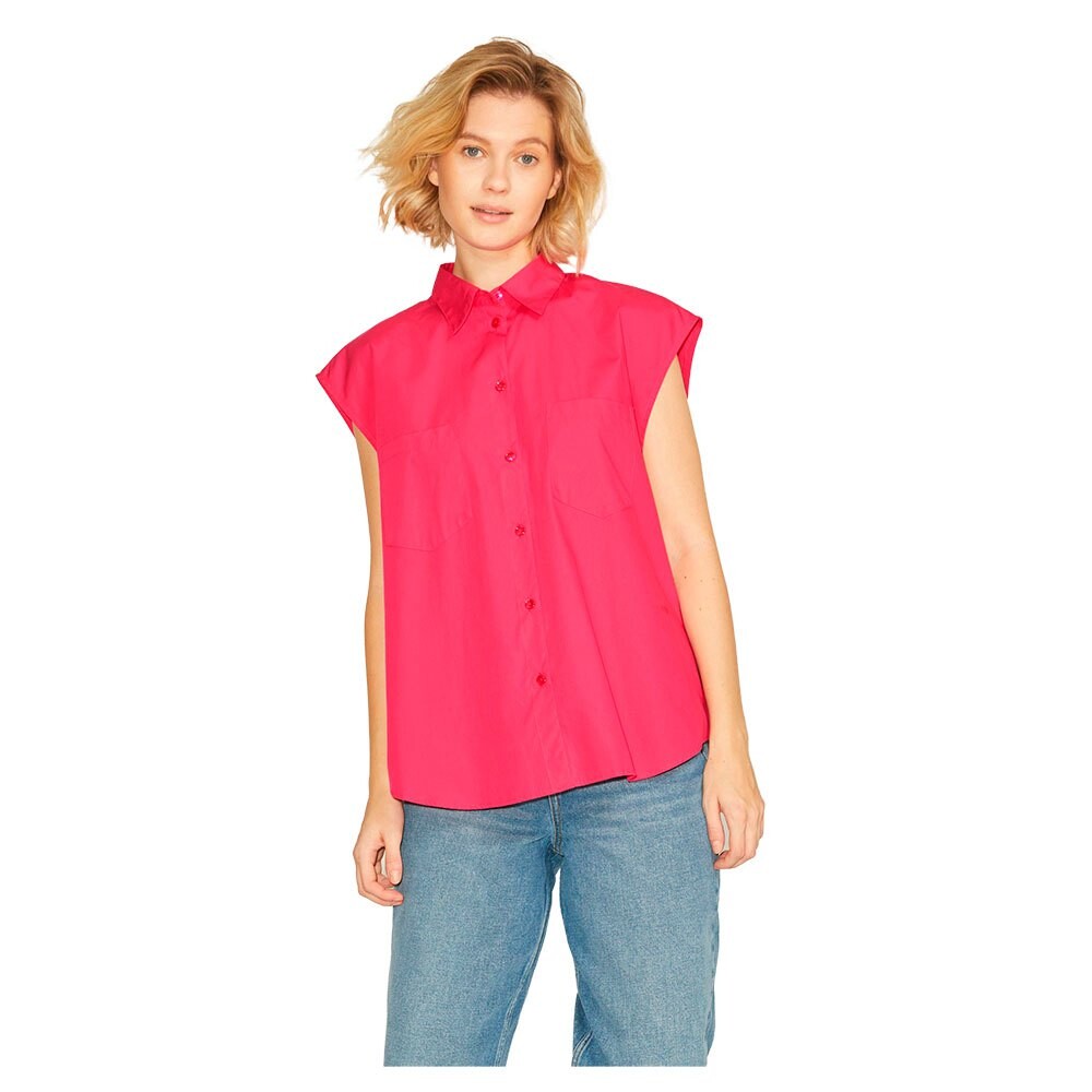 

Рубашка Jack & Jones Etta Poplin SN, розовый