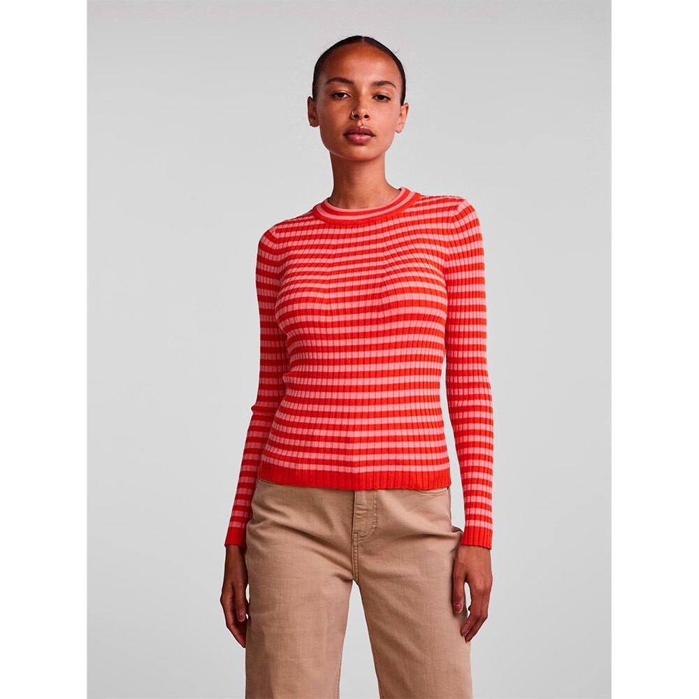 

Свитер Pieces Crista O Neck, розовый