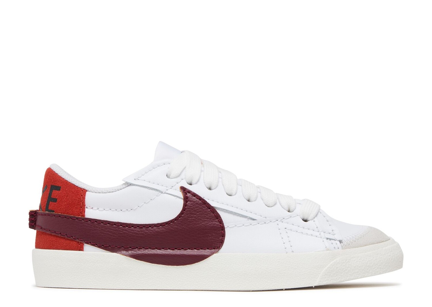 

Кроссовки Nike Wmns Blazer Low '77 Jumbo 'White Dark Beetroot', белый