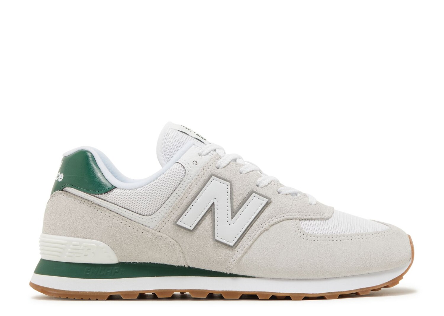 

Кроссовки New Balance 574 'White Green Gum', белый
