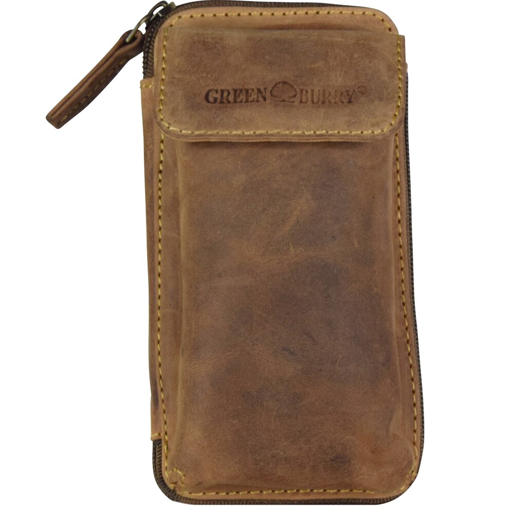 Поясная сумка GREENBURRY, коричневый
