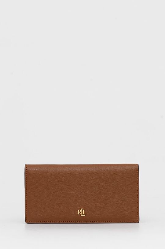 

Кожаный кошелек 432802917010 Lauren Ralph Lauren, коричневый