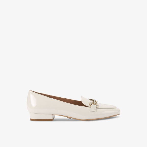 

Лоферы Poise из искусственной кожи с трензельными деталями Carvela, белый
