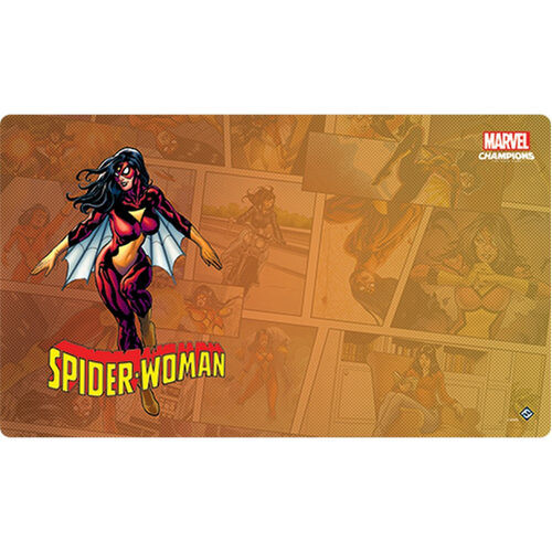 

Игровое поле Marvel Champions: Spider-Woman Game Mat Fantasy Flight Games