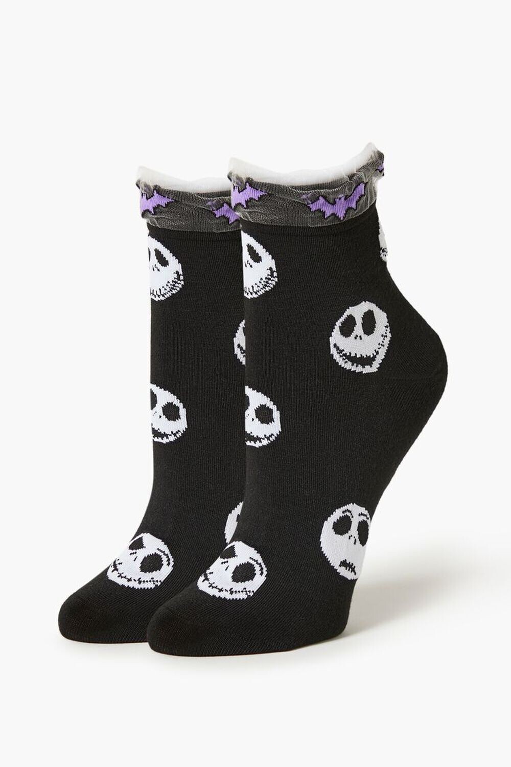 

Носки Jack Skellington до щиколотки Forever 21, черный