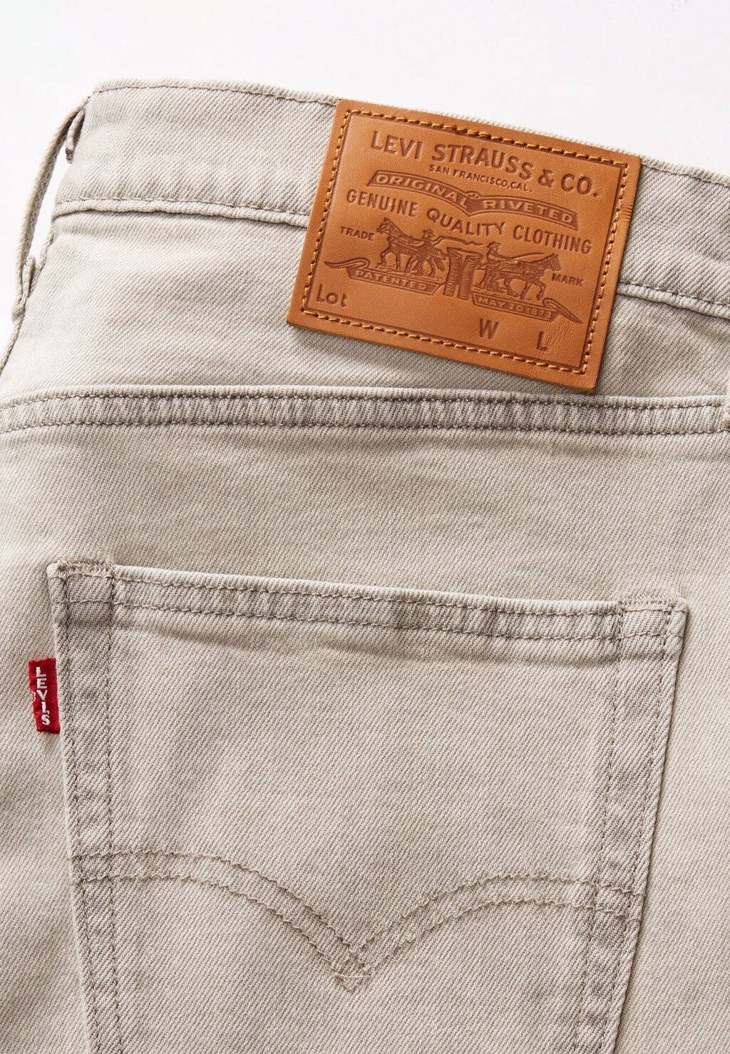 

Зауженные джинсы 512™ Levi's, серый деним