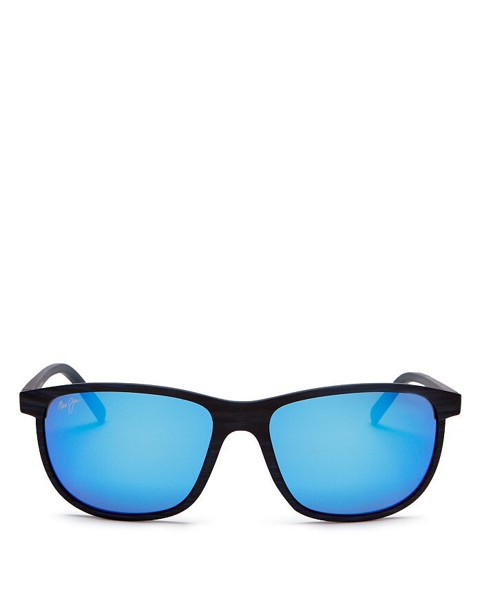 

Поляризационные квадратные солнцезащитные очки LeLe Kawa, 58 мм Maui Jim