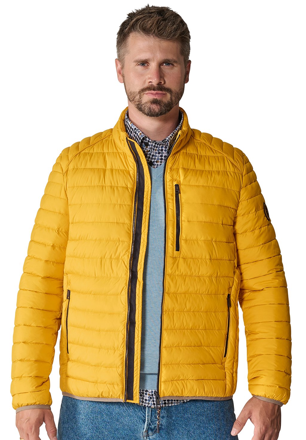 Демисезонная куртка UNI CASAMODA, цвет gelb куртка casamoda демисезонная размер xl серый