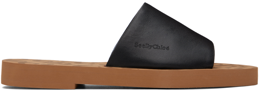 Черные сандалии Essie See by Chloe