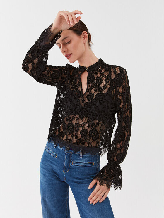 

Блуза стандартного кроя Liu Jo, черный