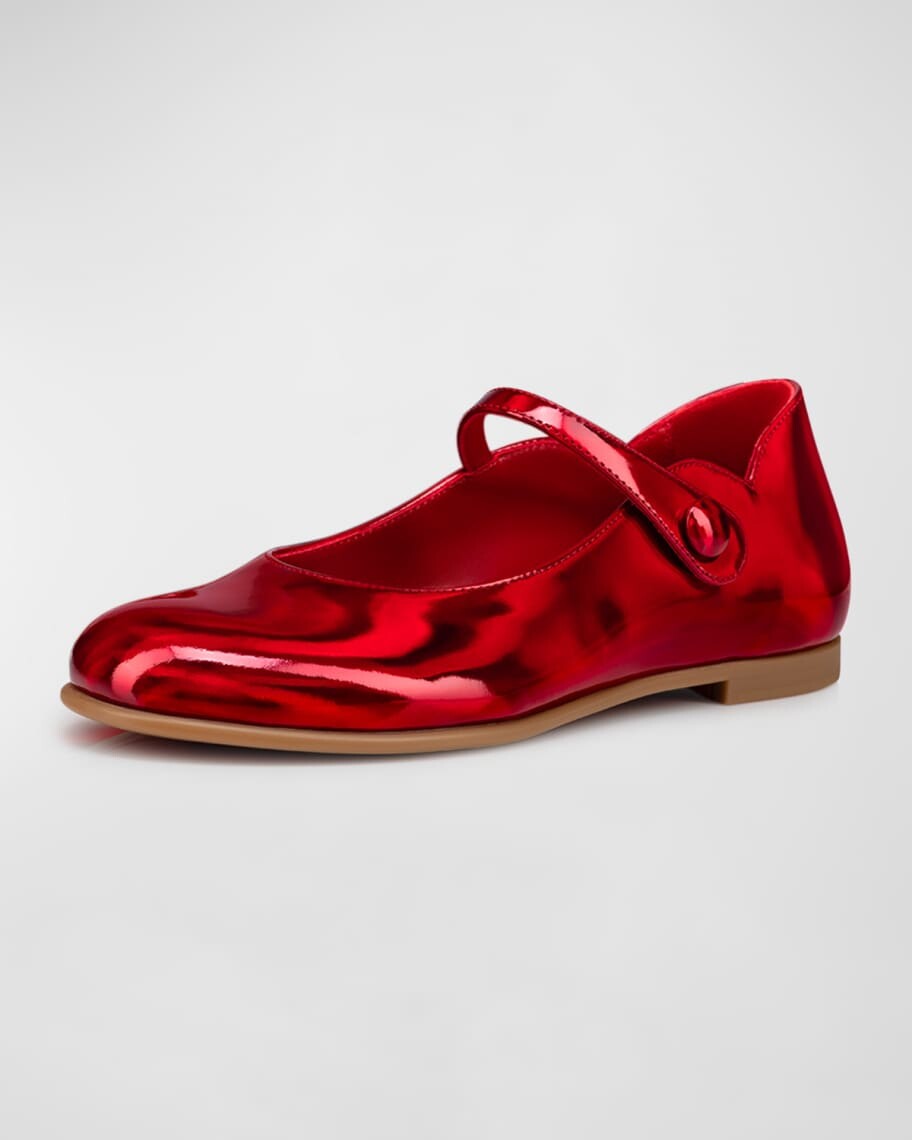 

Переливающиеся балетки Girl's Melodie, для малышей/детей Christian Louboutin
