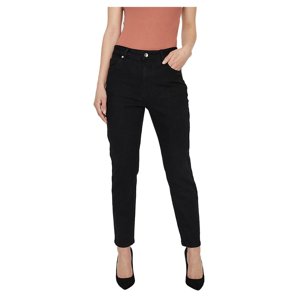

Джинсы Vero Moda Brenda Straight Ankle Gu134 High Waist, черный