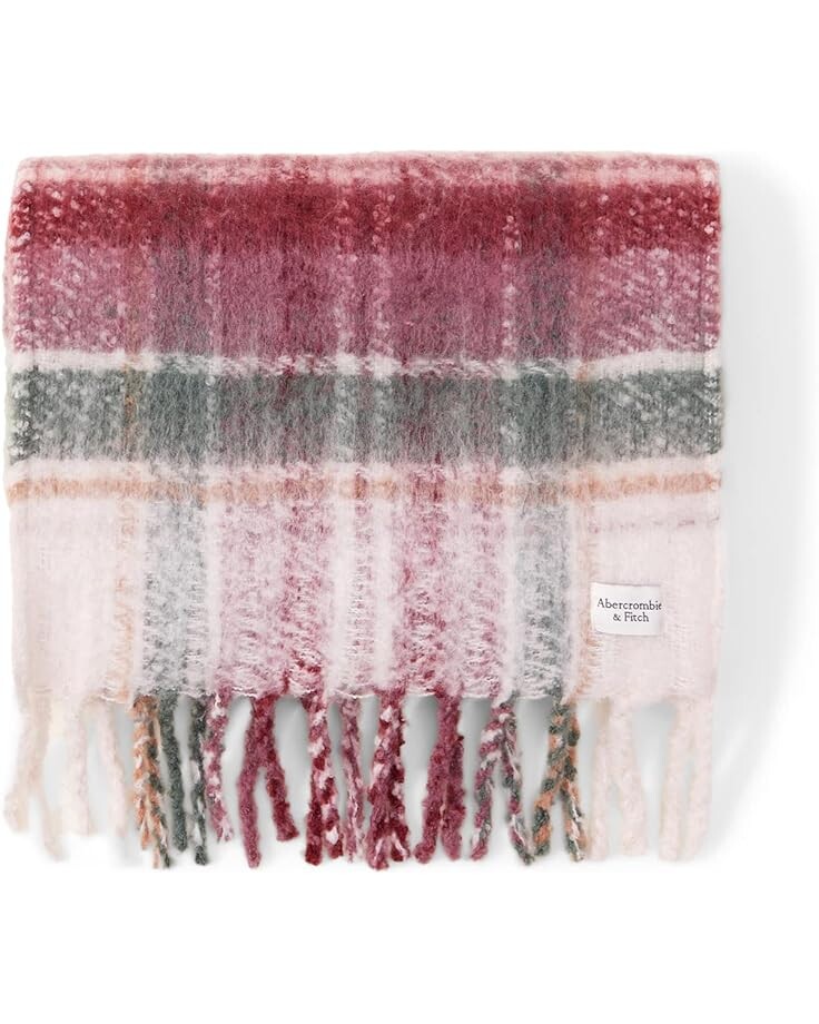 

Шарф Abercrombie Scarves, цвет Burgundy Plaid