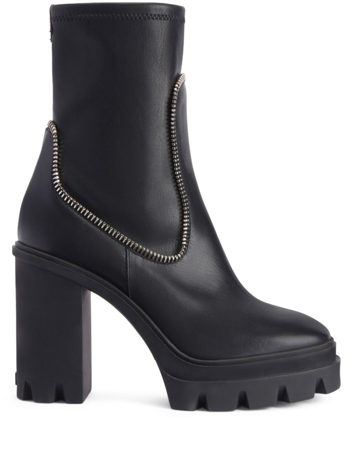

Giuseppe Zanotti ботильоны Cubalibre 110 с молниями, черный