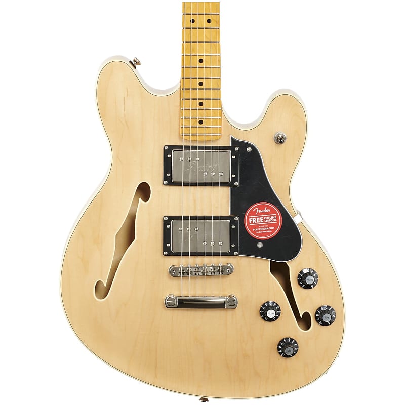 Электрогитара Squier Classic Vibe Starcaster Electric Guitar, with Maple Fingerboard, Natural