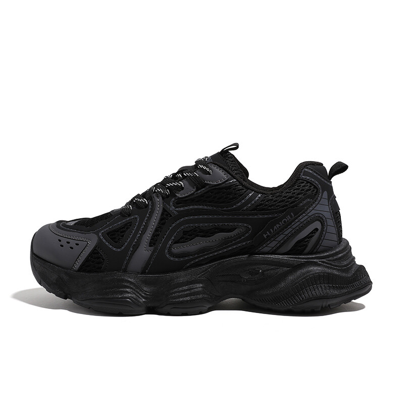 

Кроссовки HUANQIU Chunky Sneakers Men Low-top, черный