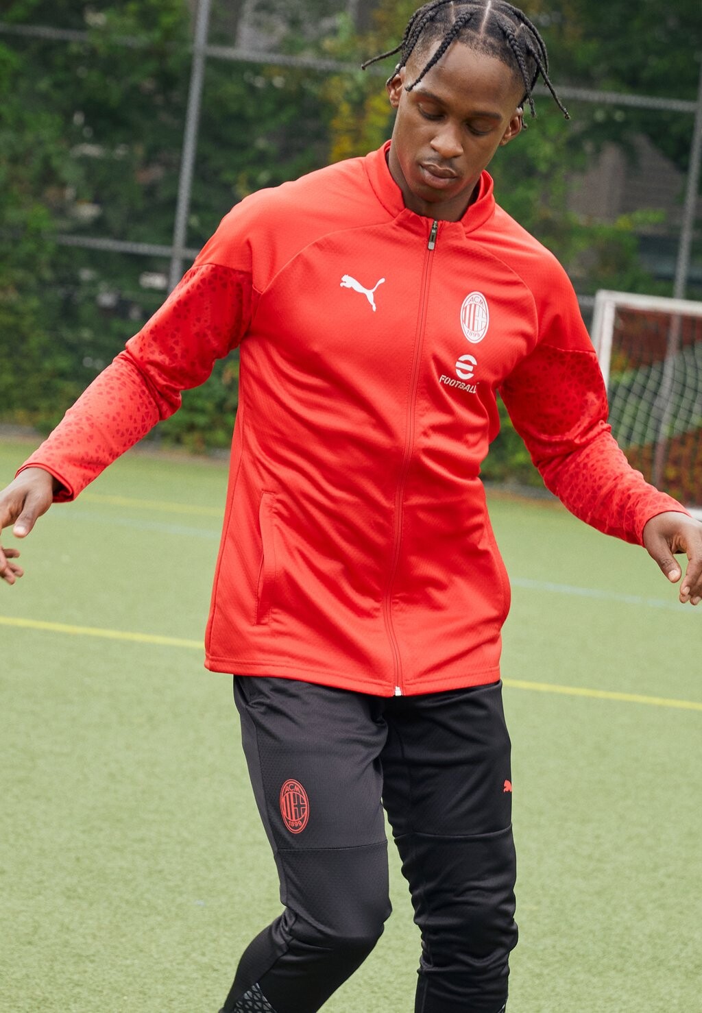 

Team СПОРТИВНЫЙ КОСТЮМ AC MILAN Puma, на все времена красный/черный