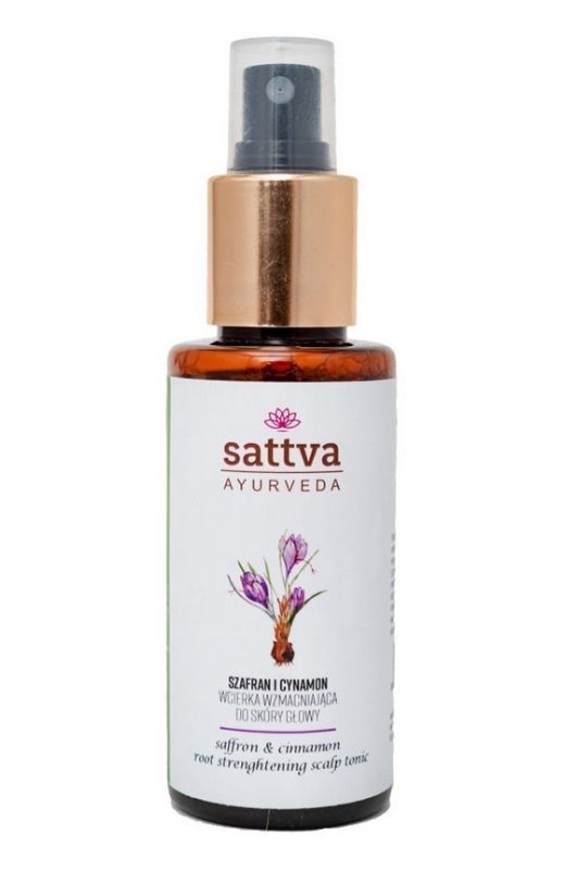 Sattva Ayurveda растирание волос, 100 ml краска для волос sattva ayurveda 150 гр