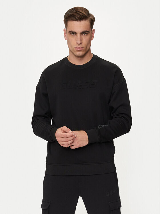 

Свитер стандартного кроя Guess, черный