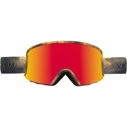 

Садовые очки Volcom, цвет Camo/Bonus Lens/Red Chrome