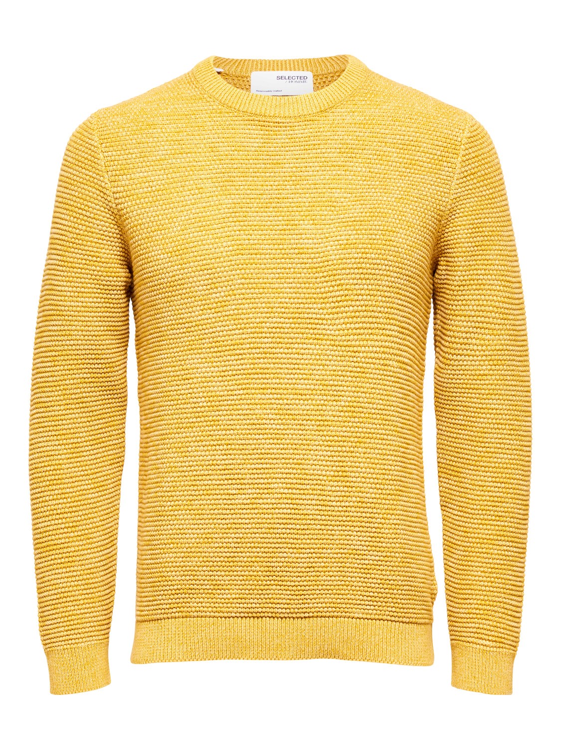 Пуловер SELECTED HOMME SLHVINCE, желтый пуловер selected homme slhvince коричневый