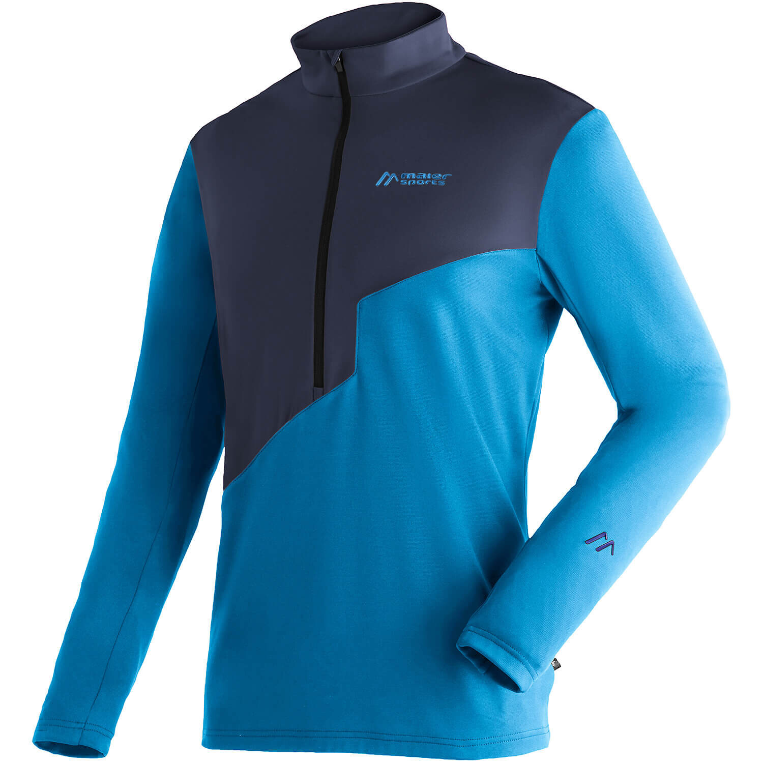 

Лонгслив Maier Sports Pullover Astun Jersey, морской