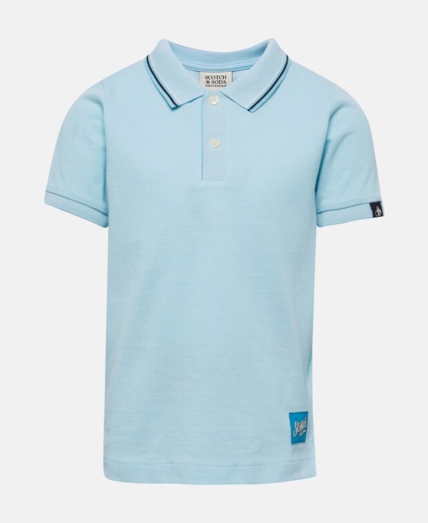 

Рубашка поло Scotch & Soda, цвет Ice