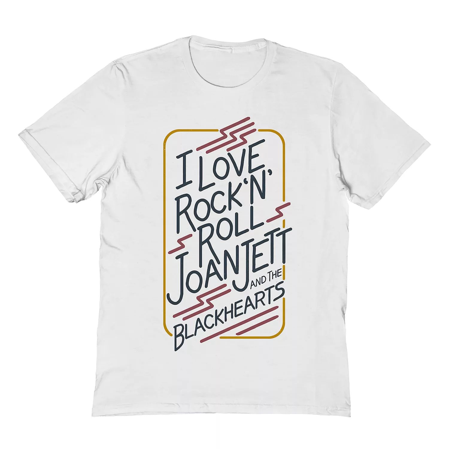 Мужская футболка Joan Jett & The Black Hearts I Love Rock N Roll Licensed Character