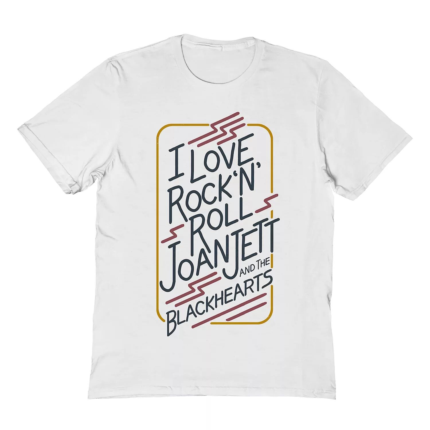 

Мужская футболка Joan Jett & The Black Hearts I Love Rock N Roll Licensed Character