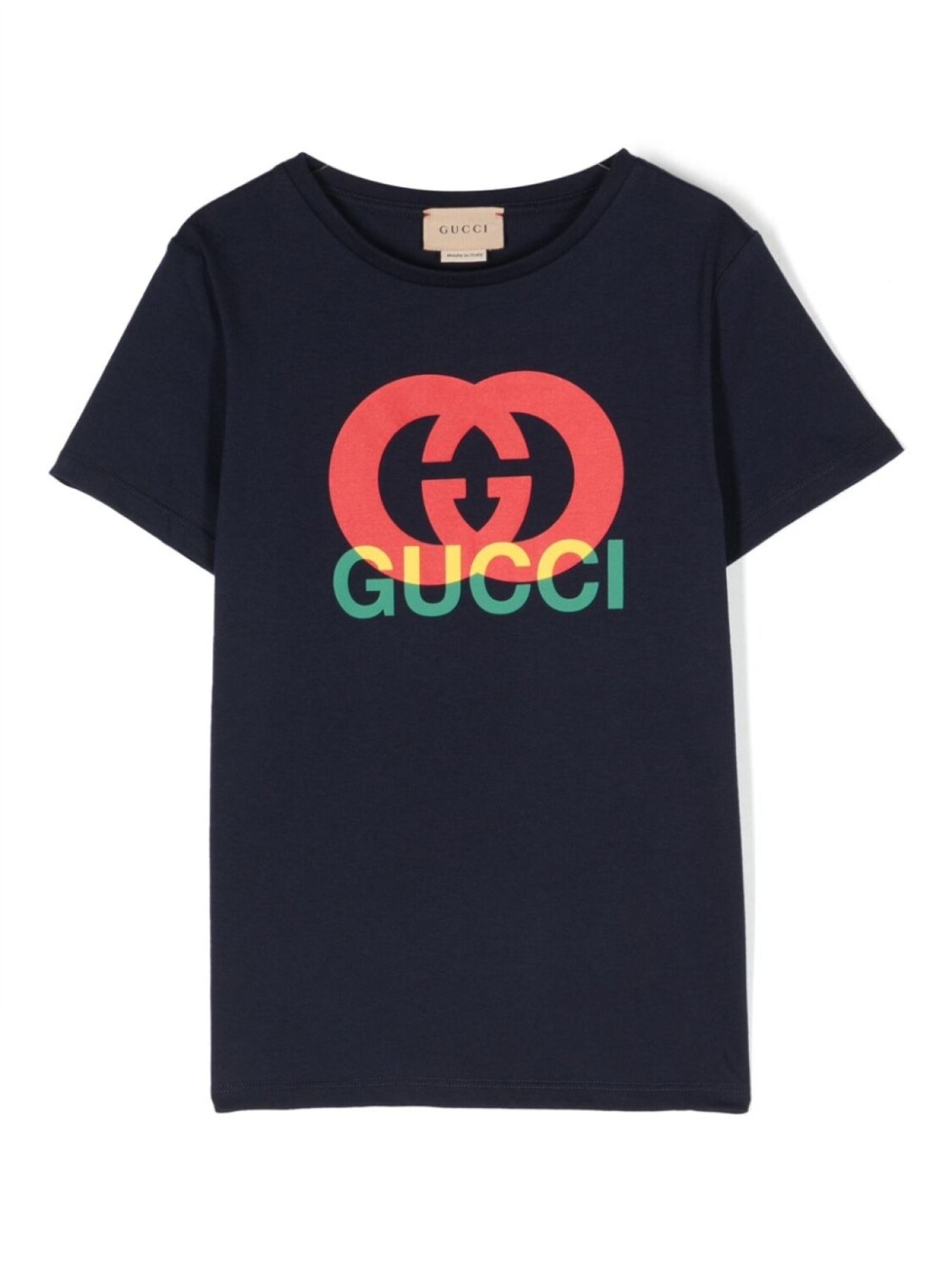 

Gucci Kids футболка с логотипом, синий