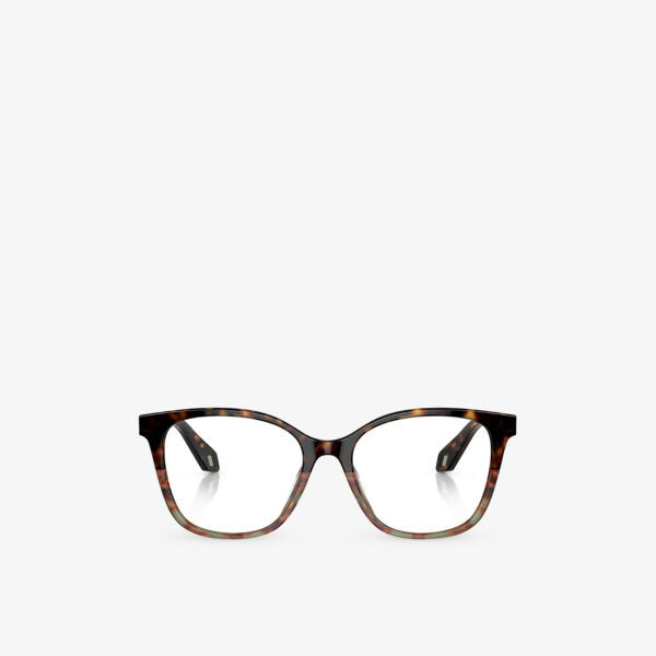 

Ar7246u очки из ацетата формы «кошачий глаз» Giorgio Armani, коричневый