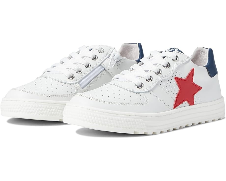 

Кроссовки Naturino Hess Zip, цвет White/Navy
